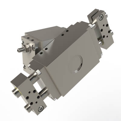 Custom-made stainless steel rotary actuator and gripper assembly Rotary Gripper Unit